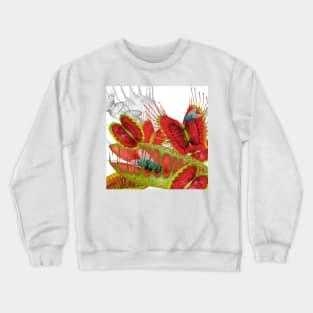 Feed Me - Beautiful And Deadly Plants - Venus Fly Trap Crewneck Sweatshirt